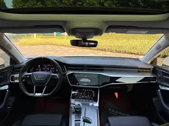 2021 Audi A7 45 TFSI, белый — фото 6