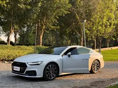 2021 Audi A7 45 TFSI, белый — фото 14