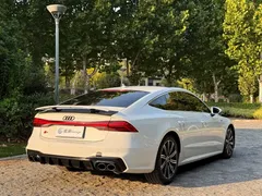 2021 Audi A7 45 TFSI, белый — фото 16