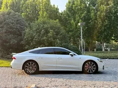 2021 Audi A7 45 TFSI, белый — фото 17