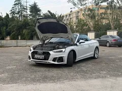 2023 Audi A5 Cabriolet 40 TFSI Fashion Dynamic, белый — фото 2