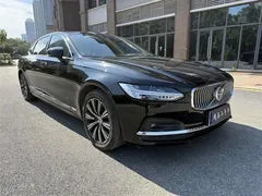 2021 Volvo S90, чёрный — фото 3