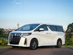 2021 Toyota Alphard Hybrid 2.5L Premium, белый — фото 1