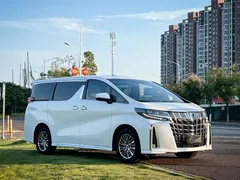 2021 Toyota Alphard Hybrid 2.5L Premium, белый — фото 3