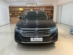 2021 Volkswagen Touareg 2.0TSI, чёрный — фото 2