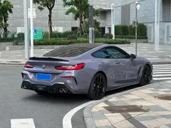 2021 BMW 8 Series 840i Coupe M Sport Package, синий — фото 9