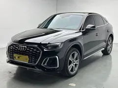 2022 Audi Q5L Sportback 40 TFSI Luxury, чёрный — фото 1