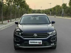 2021 Volkswagen T-Roc 280TSI DSG 2WD Elite, синий — фото 2