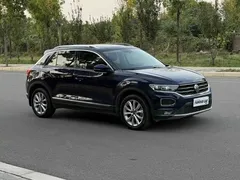 2021 Volkswagen T-Roc 280TSI DSG 2WD Elite, синий — фото 3