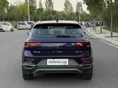 2021 Volkswagen T-Roc 280TSI DSG 2WD Elite, синий — фото 5