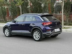 2021 Volkswagen T-Roc 280TSI DSG 2WD Elite, синий — фото 6