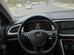 2021 Volkswagen T-Roc 280TSI DSG 2WD Elite, синий — фото 8