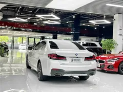 2022 BMW 5 Series 530Li xDrive M Sport Package, белый — фото 17