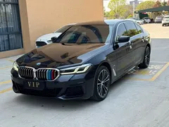 2023 BMW 5 Series 530Li Leading M Sport Package, чёрный — фото 1