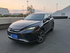 2022 Toyota Harrier Hybrid 2.5L CVT 2WD Luxury, чёрный — фото 1