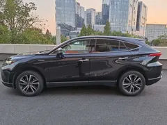 2022 Toyota Harrier Hybrid 2.5L CVT 2WD Luxury, чёрный — фото 6