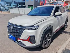 2023 Changan CS35 PLUS 1.4T DCT Luxury, белый — фото 1