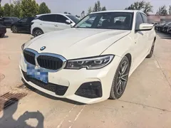 2022 BMW 3 Series 325Li M Sport Night Package, белый — фото 1