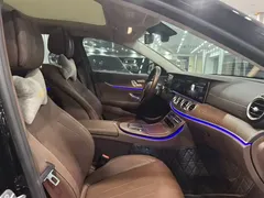 2022 Mercedes-Benz E-Class E 300 L Fashion, чёрный — фото 20