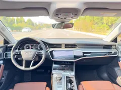2022 Audi A7 45 TFSI, чёрный — фото 14