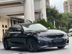 2022 BMW 3 Series 325Li M Sport Night Package, чёрный — фото 3