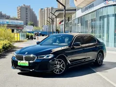2022 BMW 5 Series 535Le PHEV Pioneer M Sport Package, чёрный — фото 1