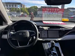 2022 Geely Atlas X 1.8TD DCT Fashion, синий — фото 8
