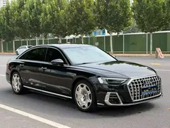 2022 Audi A8L 50 TFSI quattro Comfort Collector's Edition, чёрный — фото 2