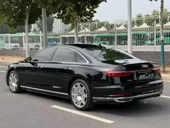 2022 Audi A8L 50 TFSI quattro Comfort Collector's Edition, чёрный — фото 9