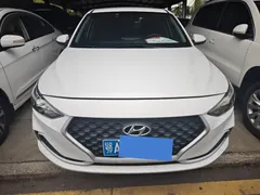 2020 Hyundai Elantra 1.6L AT GLS, белый — фото 2