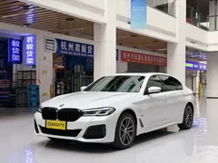 2021 BMW 5 Series 535Le PHEV Pioneer M Sport Package, белый — фото 1