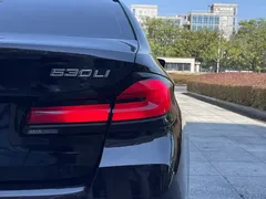 2022 BMW 5 Series 530Li M Sport Package, чёрный — фото 7