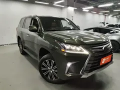 2019 Lexus LX 570 Premium Luxury, зелёный — фото 5