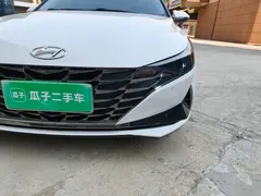 2022 Hyundai Elantra 1.5L CVT GLX Elite, белый — фото 24