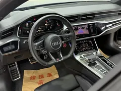 2021 Audi A7 45 TFSI, чёрный — фото 4