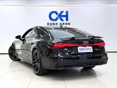 2021 Audi A7 45 TFSI, чёрный — фото 16
