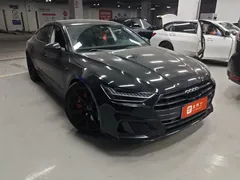2023 Audi A7 45 TFSI Select, чёрный — фото 5