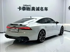 2022 Audi A7 45 TFSI, белый — фото 4