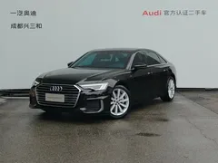 2022 Audi A6L 45 TFSI Select Sport, чёрный — фото 1