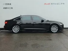 2022 Audi A6L 45 TFSI Select Sport, чёрный — фото 2