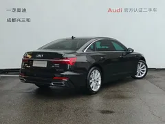 2022 Audi A6L 45 TFSI Select Sport, чёрный — фото 4