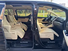 2021 Toyota Alphard Hybrid 2.5L Luxury, чёрный — фото 12