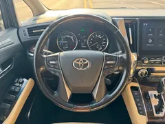 2021 Toyota Alphard Hybrid 2.5L Luxury, чёрный — фото 15