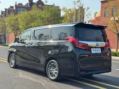 2021 Toyota Alphard Hybrid 2.5L Luxury, чёрный — фото 26