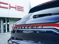 2023 Porsche Macan 2.0T, синий — фото 9