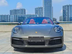 2023 Porsche 911 Targa 4 3.0T, зелёный — фото 2