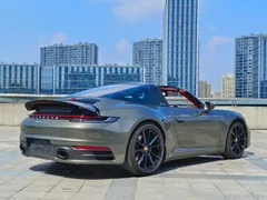 2023 Porsche 911 Targa 4 3.0T, зелёный — фото 8