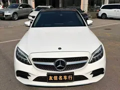 2021 Mercedes-Benz C-Class C 200 L Fashion Sport, белый — фото 2