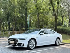2024 Audi A7L 45TFSI S-line, белый — фото 1