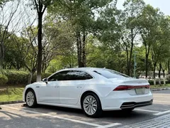 2024 Audi A7L 45TFSI S-line, белый — фото 5